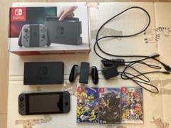 Nintendo Switch 本体 グレー + ゲーム3本