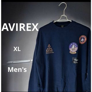 AVIREX アヴィレックス TOPGUN トップガンスウェットシャツ XL